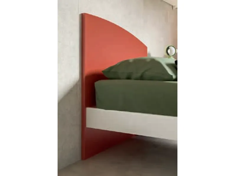 Letto in legno con pediera Vela Zg mobili a prezzo ribassato