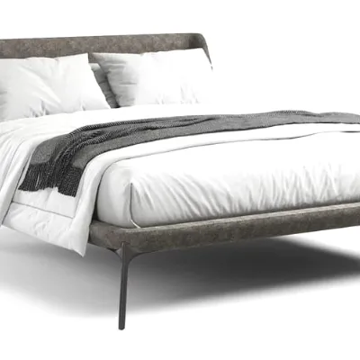 Letto matrimoniale Velvet Novamobili con un ribasso IMPERDIBILE