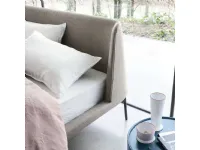 Letto imbottito con gambe VelvetNovamobilia prezzo scontato