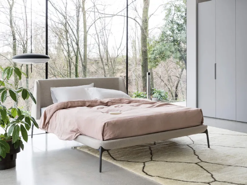 Letto Velvet park Novamobili SCONTATO a PREZZI OUTLET