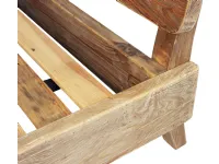 Letto moderno Vintage legno massello riciclato Outlet etnico con uno sconto del 39%