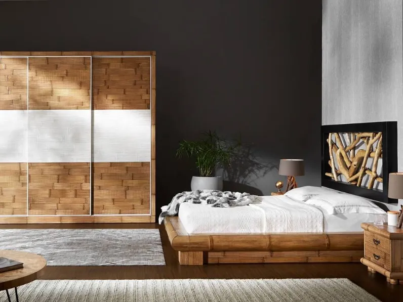 Letto Virunga contenitore Outlet etnico SCONTATO a PREZZI OUTLET