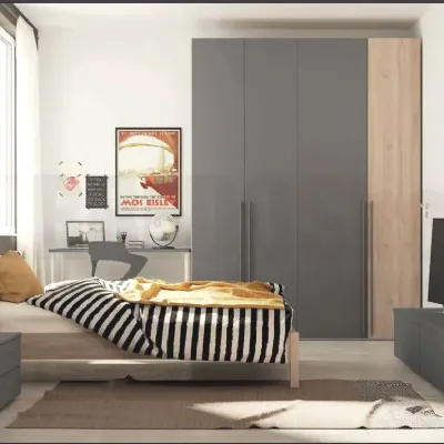 Letto imbottito con pediera VoloColombini casaa prezzo ribassato