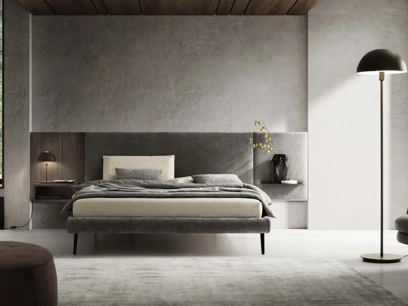 Letto matrimoniale con giroletto Wall Le comfort a prezzo ribassato