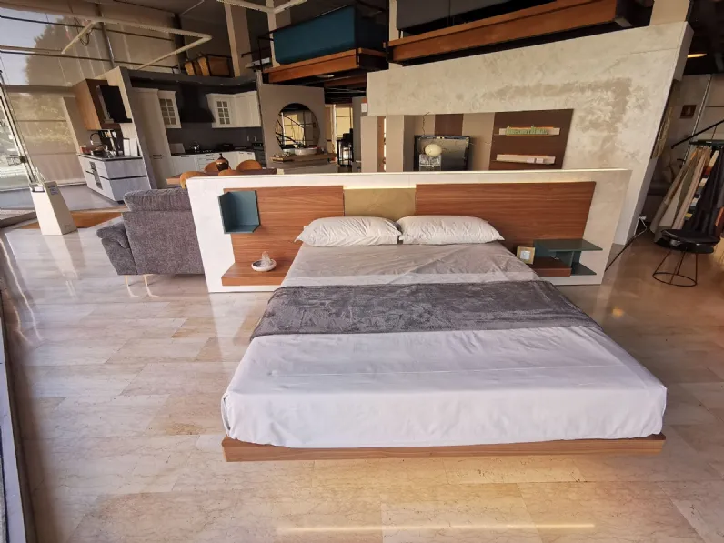 Letto matrimoniale Wall system Mobilgam con un ribasso IMPERDIBILE