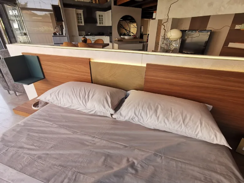 Letto matrimoniale Wall system Mobilgam con un ribasso IMPERDIBILE