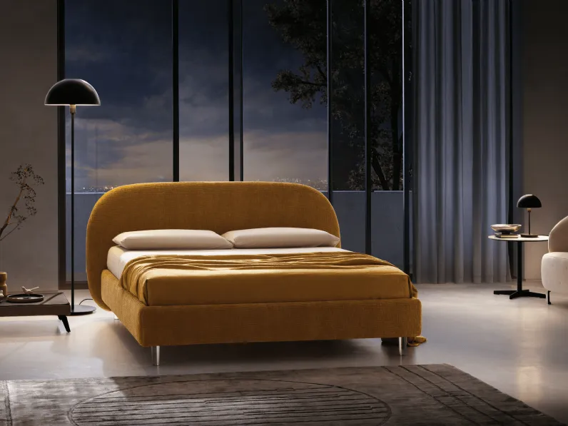 Letto imbottito modello Whell di Le comfort scontato 40%