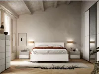 Letto matrimoniale design Zonda Munari a prezzo ribassato