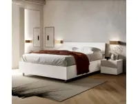 Letto matrimoniale design Zonda Munari a prezzo ribassato