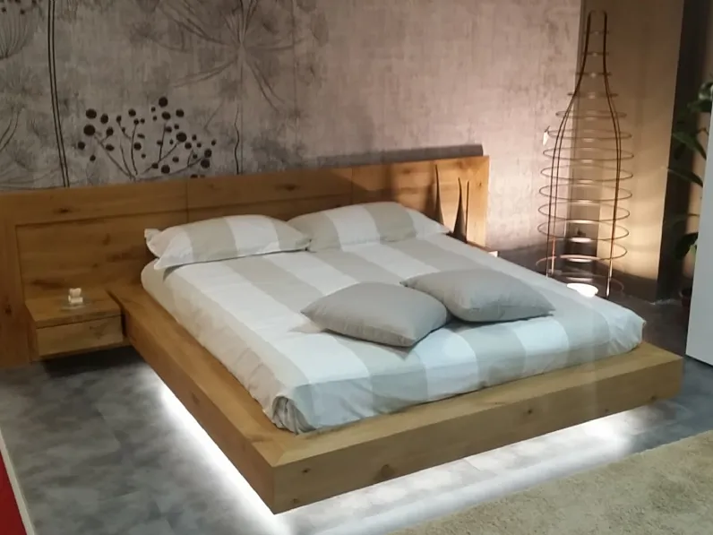 Offerta letto in legno massello