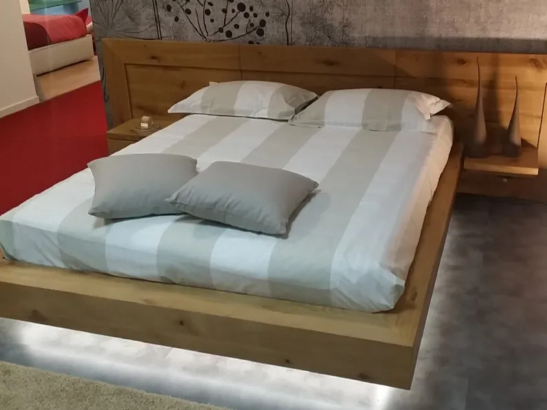 letto con luci a led