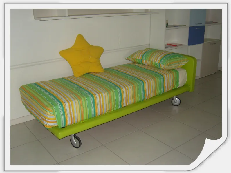 LETTO SINGOLO ECOPELLE