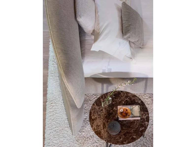 Letto matrimoniale Yuna Flou con un ribasso IMPERDIBILE