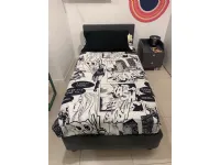 Letto moderno Notturno 2 di Flou SCONTATO 