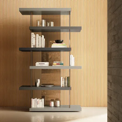 Libreria Air da 110,4 cm Lago: design moderno a prezzi outlet.