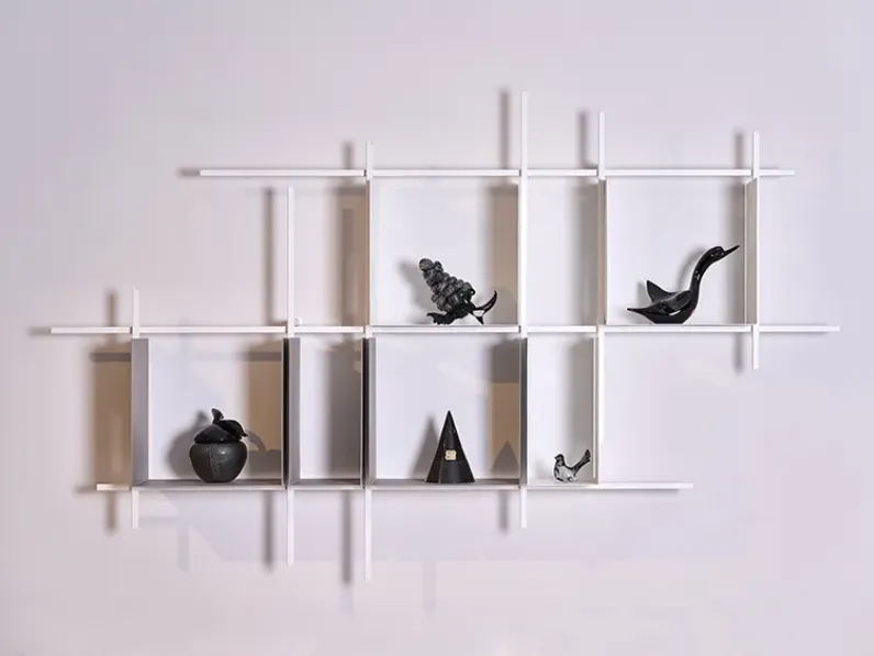 Libreria Pezzani in metallo scontata -45%: scopri 0/72-5