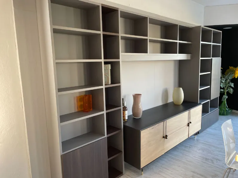 Libreria Adok in laminato opaco a prezzo scontato: scopri Composizione libreria a spalla adok scontata