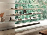 Libreria Air 0558 stile design di Lago scontata del 20%