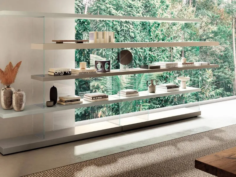 Libreria Air 0558 stile design di Lago scontata del 20%