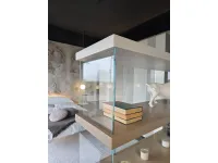 Libreria Air da 147,2 in stile design di Lago in OFFERTA OUTLET 