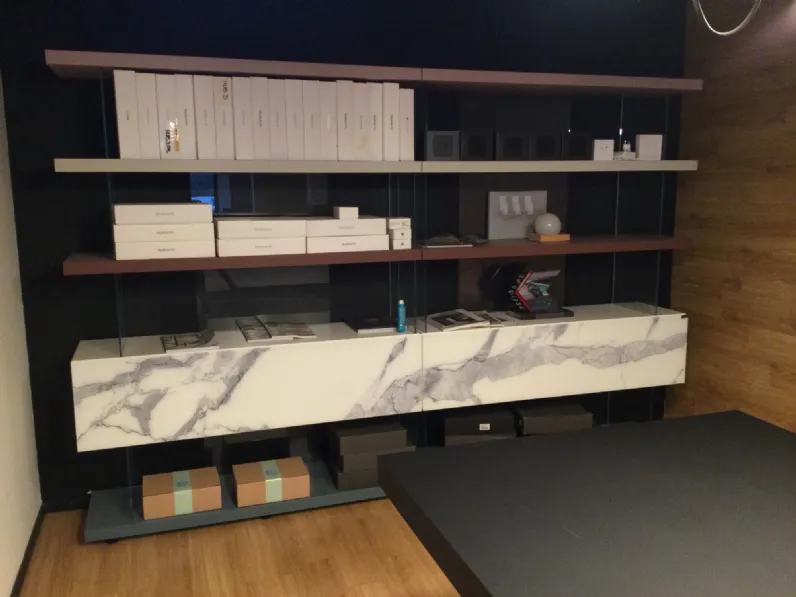 Libreria Air stile design di Lago scontata
