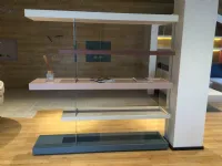 Libreria Lago in laccato opaco scontata -46%: scopri Air
