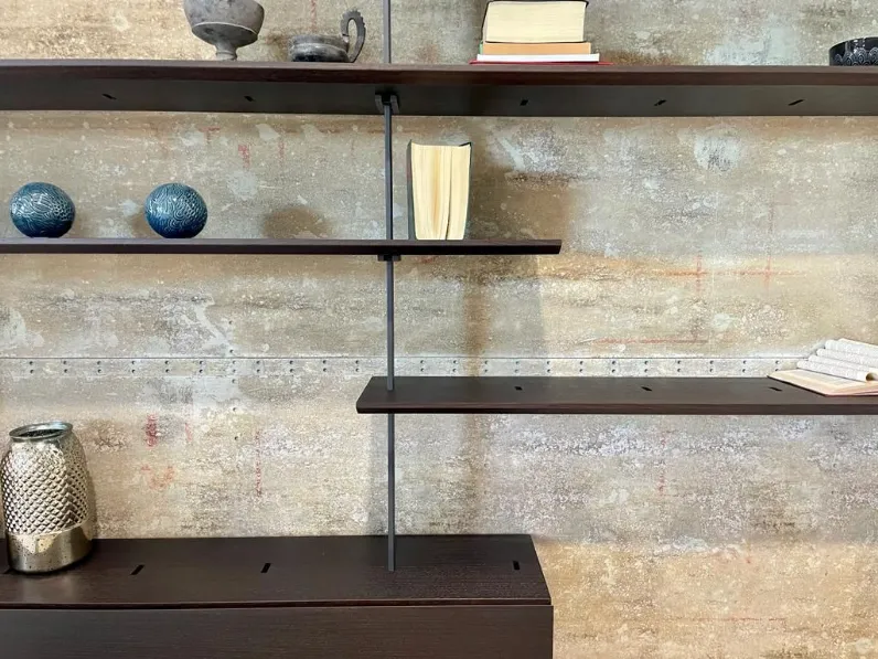 Libreria Cattelan italia in legno scontata -25%: scopri Airport