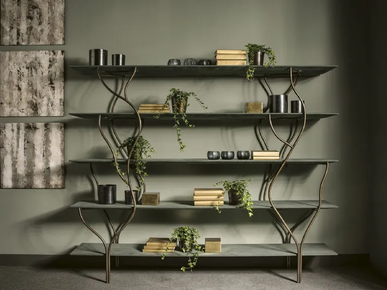 Libreria Albero in stile design di Cantori in OFFERTA OUTLET