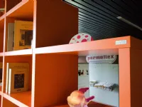 Libreria Arcobaleno stile moderno Arcobaleno di Doimo cityline scontata