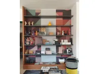 Libreria Artigianale in laccato opaco scontata -69%: scopri Shapes library