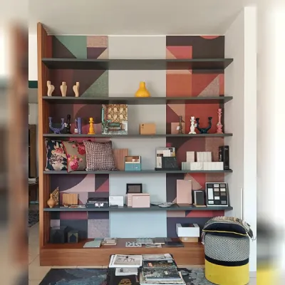 Libreria Artigianale in laccato opaco scontata -69%: scopri Shapes library