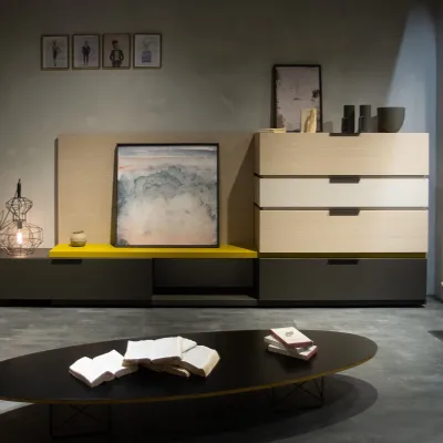 Libreria Atlante in stile design di Tomasella in OFFERTA OUTLET