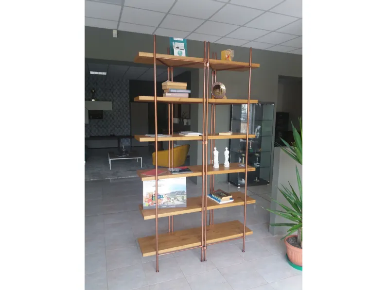 Libreria Barel in metallo in Offerta Outlet: scopri Dalton