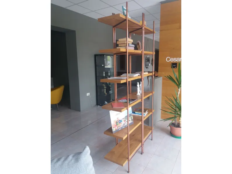 Libreria Barel in metallo in Offerta Outlet: scopri Dalton