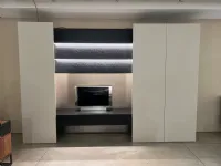 Libreria Binova in laccato opaco in Offerta Outlet: scopri Bluna