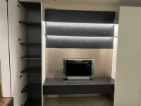 Libreria Binova in laccato opaco in Offerta Outlet: scopri Bluna