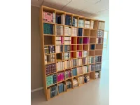 Libreria Artigianale in legno scontata -67%: scopri Biosfera