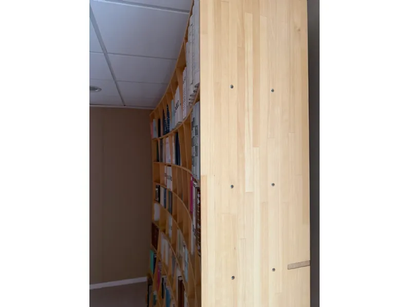 Libreria Artigianale in legno scontata -67%: scopri Biosfera