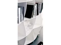 Libreria Wave zo66 stile moderna di Bontempi in Offerta Outlet