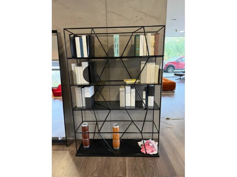 Libreria Bontempi in metallo a prezzo Outlet: scopri Lexington