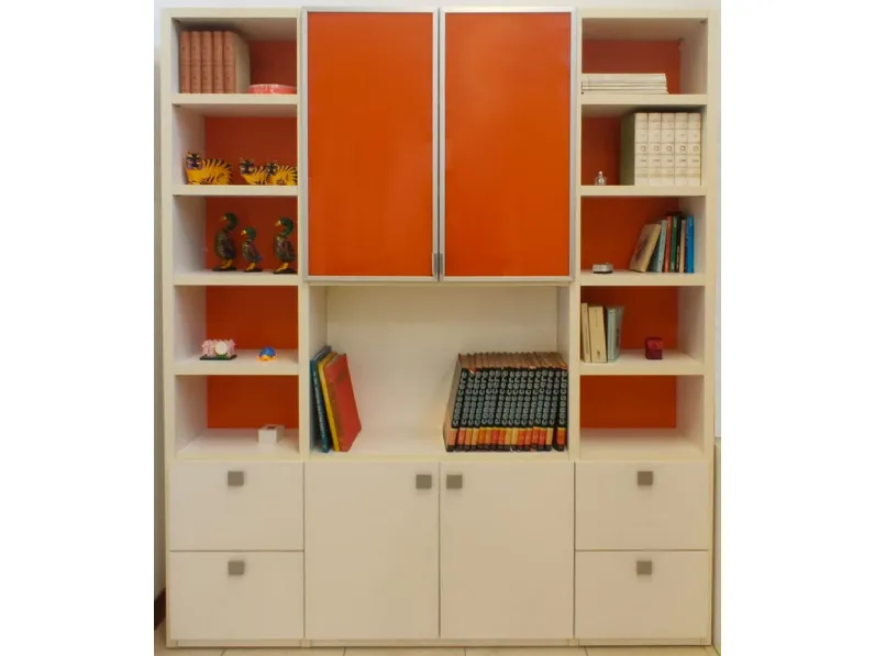 Libreria Bt202 in stile moderno di Artigianale in OFFERTA OUTLET