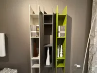 Libreria Jesse in laccato lucido scontata -30%: scopri Buk