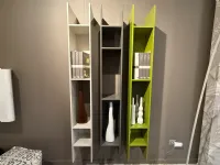 Libreria Jesse in laccato lucido scontata -30%: scopri Buk