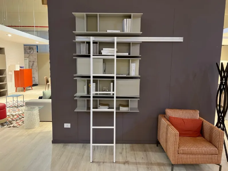 Libreria Butterfly  in stile design di Novamobili in OFFERTA OUTLET