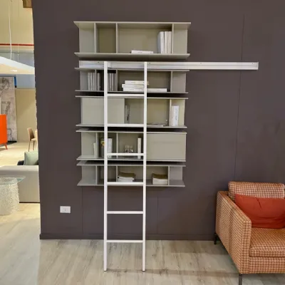 Libreria Butterfly  in stile design di Novamobili in OFFERTA OUTLET