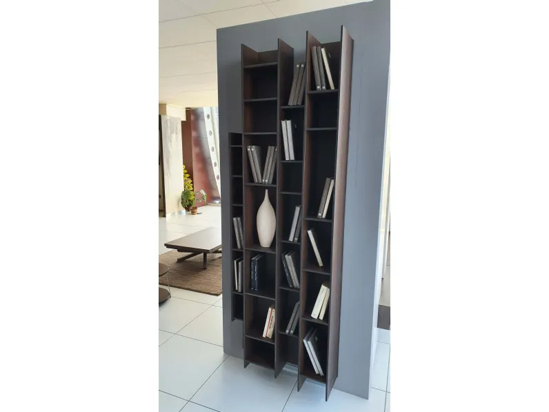 Libreria Byblos in stile design di Ozzio in OFFERTA OUTLET