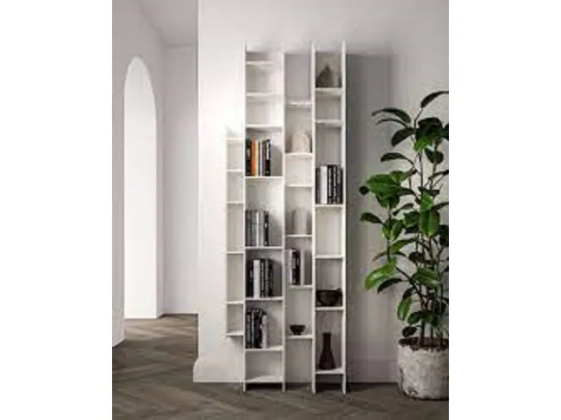 Libreria modello Byblos di Ozzio a prezzo scontato