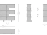 Libreria Cassina in legno a prezzo Outlet: scopri Nuage