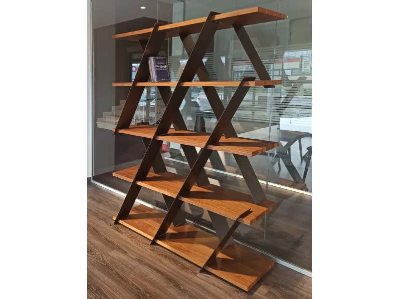 Libreria Castle in stile moderno di Diotti.com in OFFERTA OUTLET