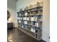 Libreria Cattelan italia in laccato opaco a prezzo Outlet: scopri Wally 